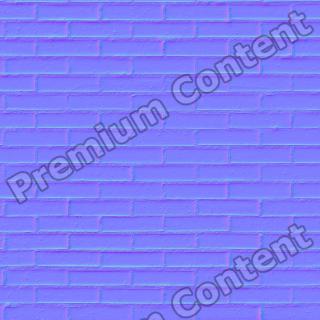 seamless wall brick normal mapping 0012